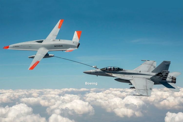 Boeing tests software that connects Super Hornet fighters with MQ-25A drone tankers
