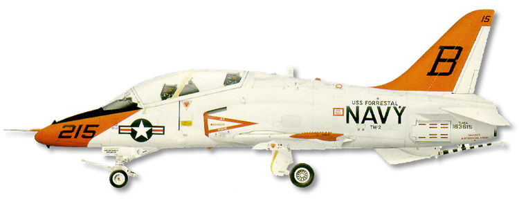 BAe/McDonnell Douglas T-45A Goshawk profile drawing