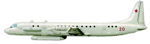 Ilyushin IL-20 Coot A profile drawing