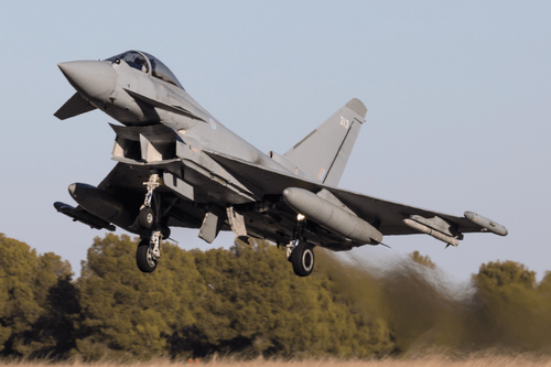 RAF fighter jets scrambled to threat of Russian drones on Nato border