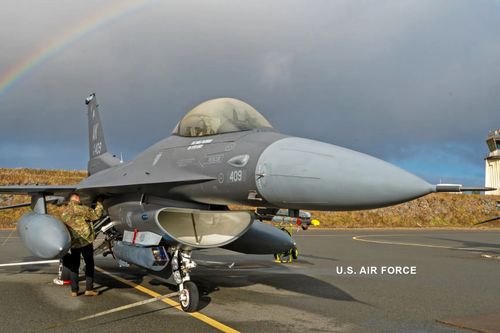 USAF F-16s Back On Alert Duty In Aleutian Islands For First Time In Decades