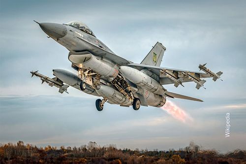 Ukrainian F-16 Fighter Jet Crashes During Combat Mission