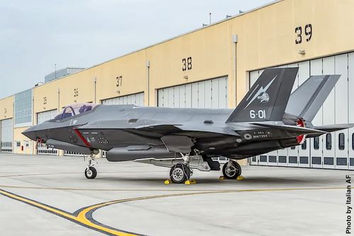 Italian Air Force 6th Wing Lockheed Martin F-35A Lightning II fighters Reach 5,000 flight hours