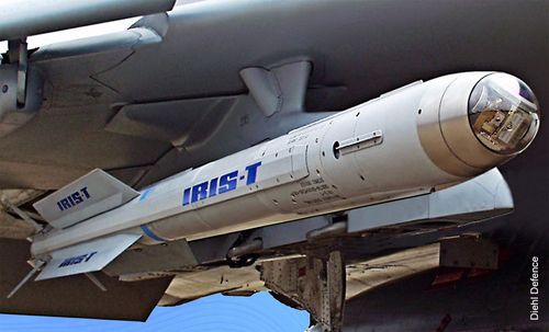 Saudi Arabia First to Integrate IRIS-T Missile on F-15