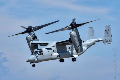 U.S. Marine Corps receives the last of its 359 MV-22B Osprey tiltrotor aircraft after nearly two decades