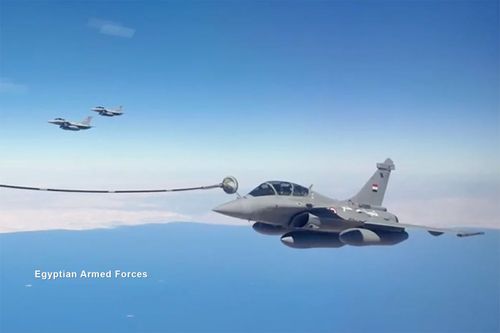 Chinese YY-20 tanker refuels Egyptian Rafale for first time