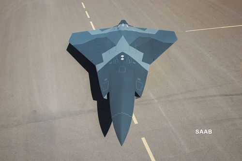 Saab Unveils Supersonic Stealth Drone Concept
