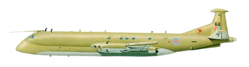 British Aerospace Nimrod profile drawing