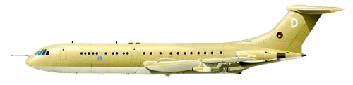 British Aerospace VC10 profile drawing