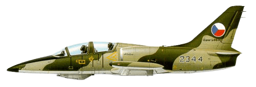 AERO L-39 Albatros profile drawing