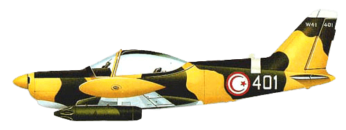SIAI-Marchetti SF.260 profile drawing